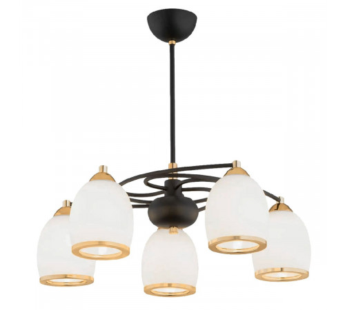 Люстра на штанге IMEX MD.8388-5-P-BK