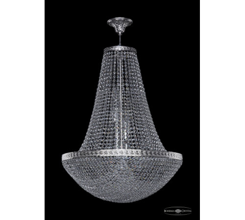 Люстра на штанге Bohemia Ivele Crystal 19321/H2/55IV Ni Люстра на штанге Bohemia Ivele Crystal 19321/H2/55IV Ni