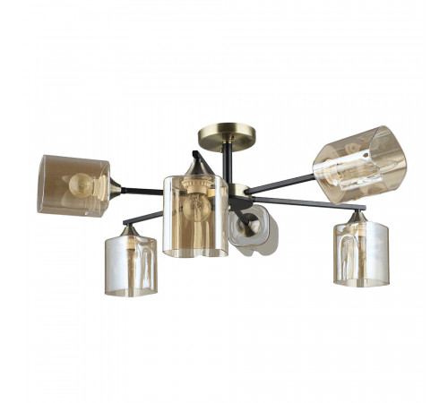 Люстра на штанге Arte Lamp Merci A4185PL-6BK