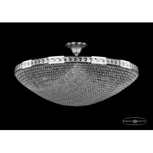 Люстра на штанге Bohemia Ivele Crystal 19321/80IV Ni