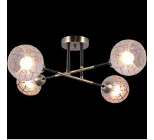Люстра на штанге Illumico IL9573-4CSQ-79 BK AB