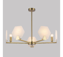 Люстра на штанге Eurosvet Marble 60158/5 латунь a065049