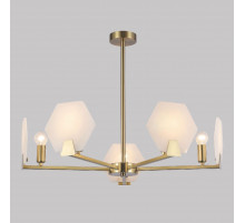 Люстра на штанге Eurosvet Marble 60158/5 латунь a065049