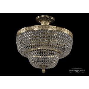 Люстра на штанге Bohemia Ivele Crystal 19091/35IV G C1