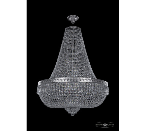 Люстра на штанге Bohemia Ivele Crystal 19271/H2/80IV Ni