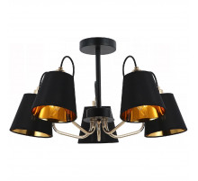 Люстра на штанге Illumico IL6120-5COU-79 BK GD