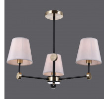 Люстра на штанге Illumico IL0394-3CSQ-24 BK AB CASTOR