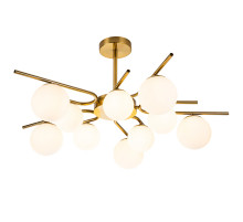 Люстра на штанге Escada Sphere 642/10P Brass