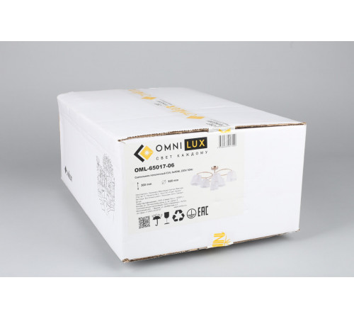 Потолочная люстра Omnilux Rapallo OML-65017-06 Потолочная люстра Omnilux Rapallo OML-65017-06