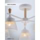 Люстра на штанге Seven Fires Olban SF3389/5C-WT-WD