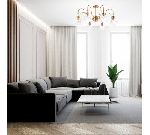 Люстра на штанге Escada Gloss 1141/8PL Clear Люстра на штанге Escada Gloss 1141/8PL Clear