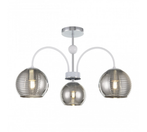 Люстра на штанге Arte Milano Napoli 320719/3 CR+WH Люстра на штанге Arte Milano Napoli 320719/3 CR+WH