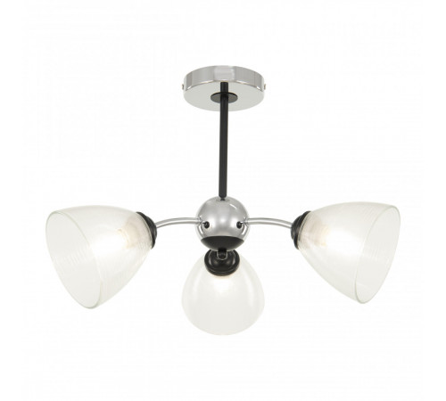 Люстра на штанге Arte Milano Napoli 329007/3 CR.BK Люстра на штанге Arte Milano Napoli 329007/3 CR.BK