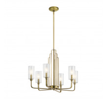 Люстра на штанге Kichler Kimrose QN-KIMROSE6-BNB