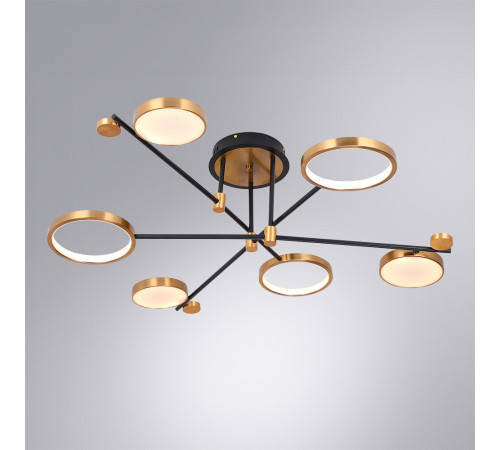 Люстра на штанге Arte Lamp Holly A1364PL-6PB Люстра на штанге Arte Lamp Holly A1364PL-6PB