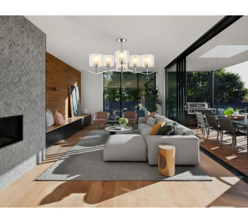 Люстра на штанге Ambrella Light High Light Modern LH57002 Люстра на штанге Ambrella Light High Light Modern LH57002