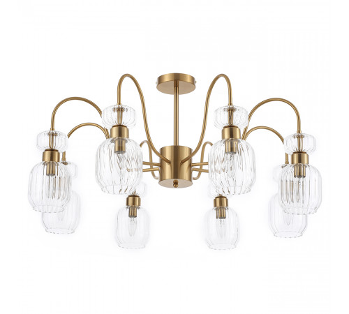 Люстра на штанге Escada Gloss 1141/8PL Clear Люстра на штанге Escada Gloss 1141/8PL Clear