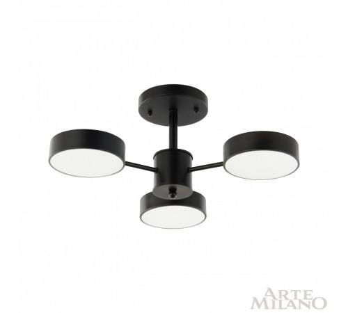 Люстра на штанге Arte Milano Ferrara 250906/3B Bk Люстра на штанге Arte Milano Ferrara 250906/3B Bk