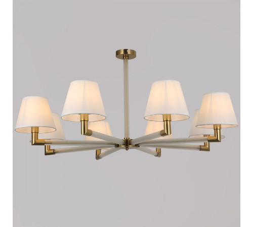 Люстра на штанге Illumico IL0501-8P-79 BRASS