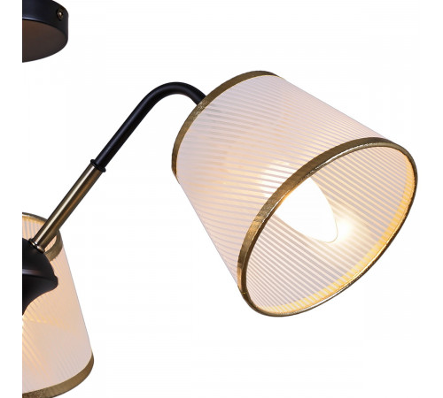 Люстра на штанге Illumico IL0344-3CSQ-79 BK AB Люстра на штанге Illumico IL0344-3CSQ-79 BK AB
