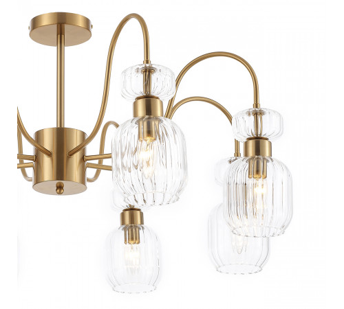 Люстра на штанге Escada Gloss 1141/8PL Clear Люстра на штанге Escada Gloss 1141/8PL Clear