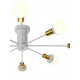 Люстра на штанге Natali Kovaltseva LOFT 75140/8C WHITE GOLD
