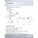 Люстра на штанге Seven Fires Dzhoun SF3382/3C-BK-CR-WT