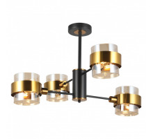 Люстра на штанге IMEX MD.51891-4-S-BK+GBR