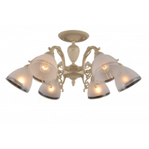 Люстра на штанге Natali Kovaltseva 79010/6C BEIGE GOLD