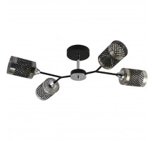 Люстра на штанге Reluce 01405-3.3-04B BK+CR