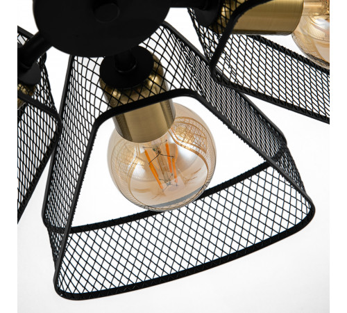 Люстра на штанге Arte Lamp Maasym A7044PL-6BK Люстра на штанге Arte Lamp Maasym A7044PL-6BK