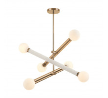Люстра на штанге Freya Cross FR5381PL-06G