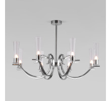 Люстра на штанге Eurosvet Rosher 60141/8 хром a060336