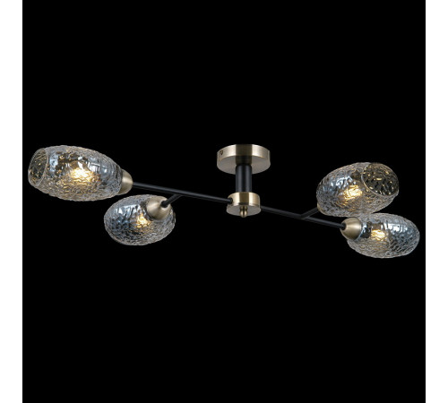 Люстра на штанге Illumico IL0285-4CSQ-79 BK AB Люстра на штанге Illumico IL0285-4CSQ-79 BK AB