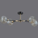 Люстра на штанге Illumico IL0253-4CSQ-79 BK AB