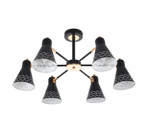 Люстра на штанге MyFar Chilly MR1531-6C Люстра на штанге MyFar Chilly MR1531-6C