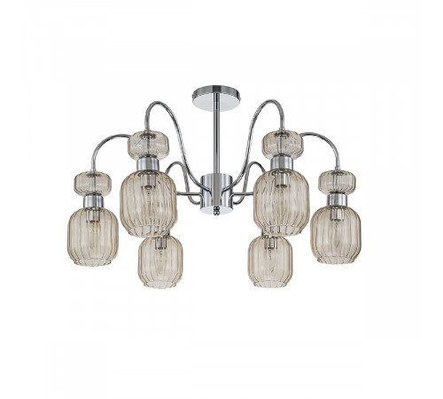 Люстра на штанге Escada Gloss 1141/6PL Chrome/Beige Люстра на штанге Escada Gloss 1141/6PL Chrome/Beige