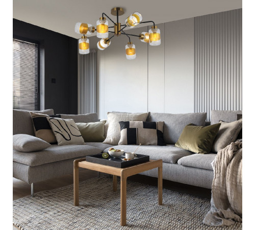 Люстра на штанге Escada Milora 1101/8P