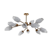 Люстра на штанге Indigo Boccio 13003/12C Brass V000005