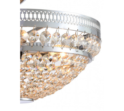 Люстра на штанге Natali Kovaltseva BAROCCO 81405/4C CHROME Люстра на штанге Natali Kovaltseva BAROCCO 81405/4C CHROME