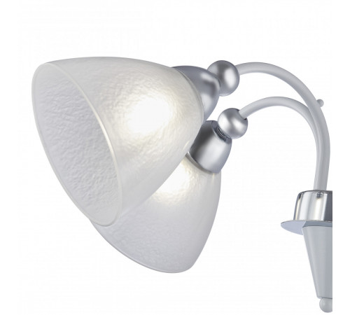 Люстра на штанге Arte Milano Napoli 326008/5 WH+CR Люстра на штанге Arte Milano Napoli 326008/5 WH+CR