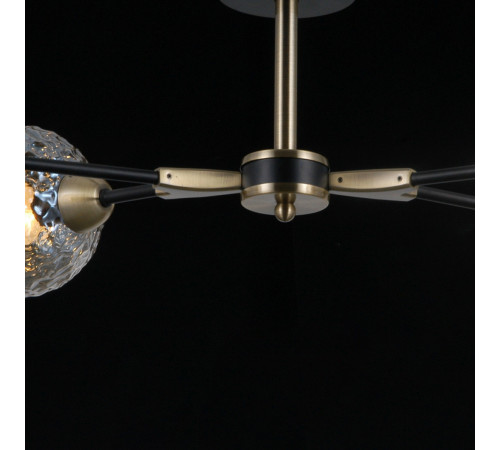 Люстра на штанге Illumico IL0253-4CSQ-79 BK AB Люстра на штанге Illumico IL0253-4CSQ-79 BK AB