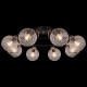 Люстра на штанге Illumico IL0296-8CSQ-79 BK AB