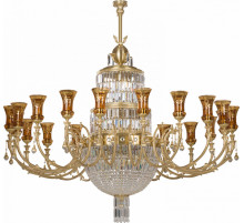 Люстра на штанге Kutek SIENNA-CRYSTAL SWAROVSKI SIE-ZW-20(P)