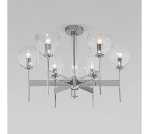 Люстра на штанге Eurosvet Arrista 60130/6 хром Smart a060134