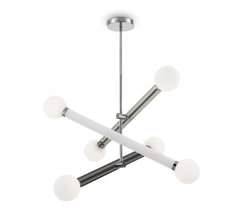 Люстра на штанге Freya Cross FR5381PL-06CH Люстра на штанге Freya Cross FR5381PL-06CH