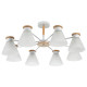 Люстра на штанге Arte Lamp Tyler A1031PL-8WH
