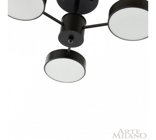 Люстра на штанге Arte Milano Ferrara 250906/3B Bk Люстра на штанге Arte Milano Ferrara 250906/3B Bk