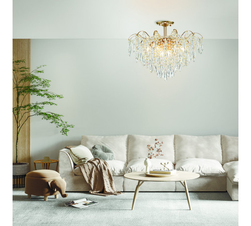 Потолочная люстра Escada Aurea 1124/8PL Потолочная люстра Escada Aurea 1124/8PL