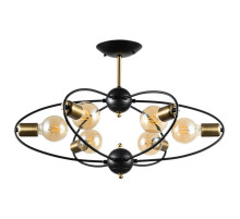 Люстра на штанге ARTE Lamp A1963PL-6BK